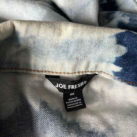 Tie Dye Denim Jacket Joe Fresh 3X - Picture 6 of 9